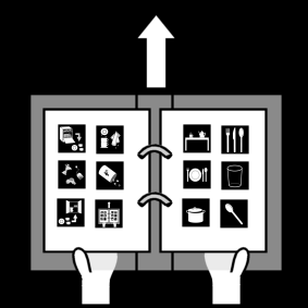 rendre la farde avec les pictos